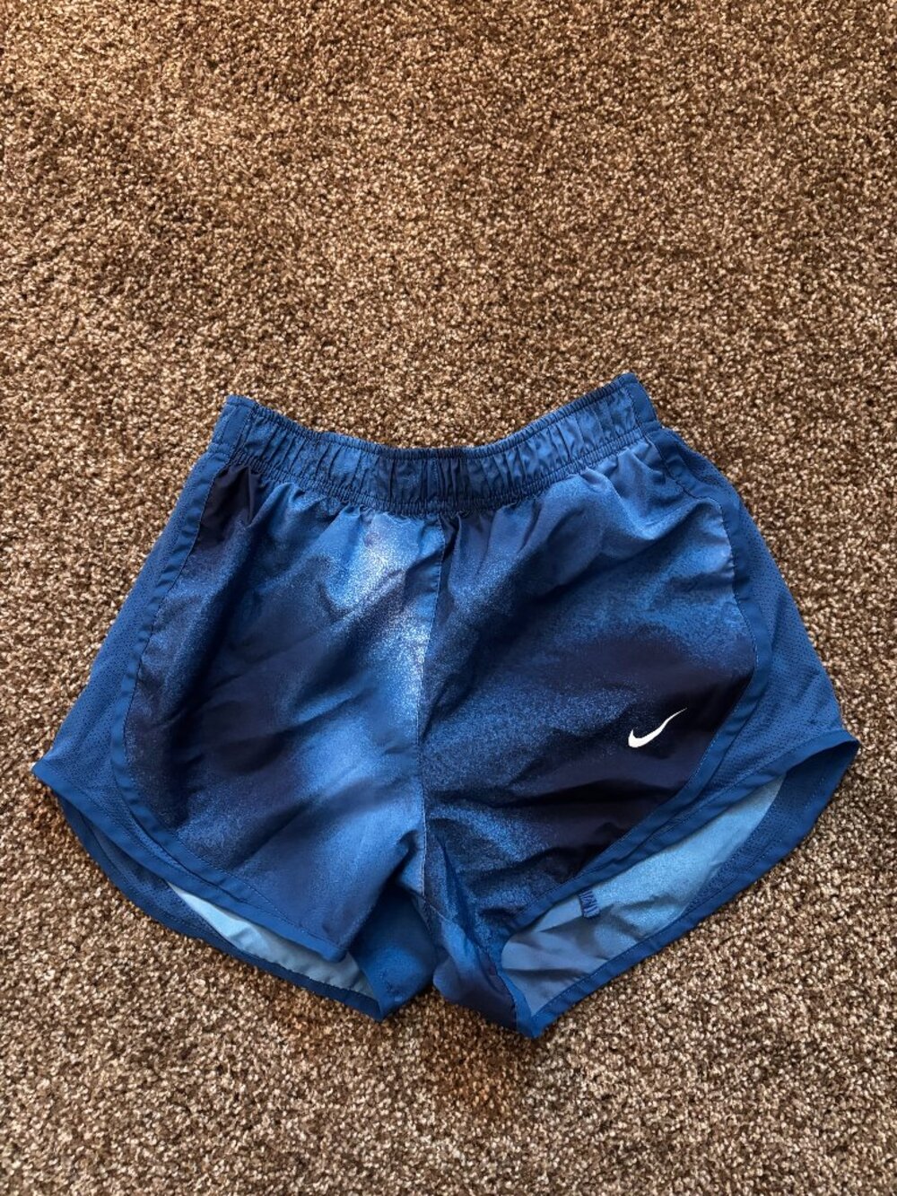 Nike blue athletic shorts